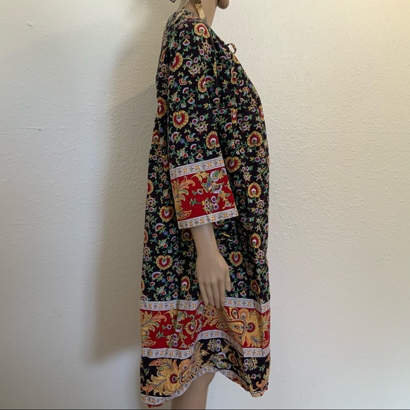 Vintage Models Coat Paisley House Dress - Picture 6 of 13